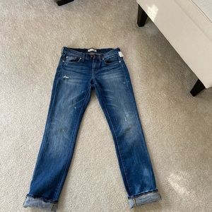 Boyfriend straight leg jeans